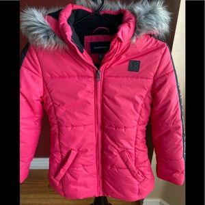 Calvin Klein puffer coat for girls size M 8-10.